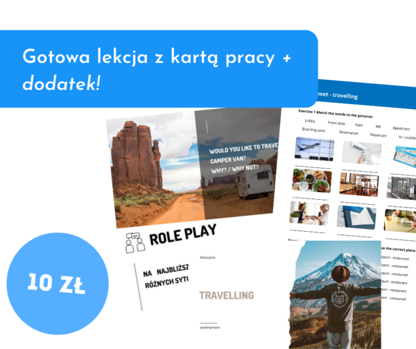 Travelling - gotowa lekcje