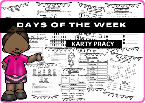 DAYS OF THE WEEK - KARTY PRACY