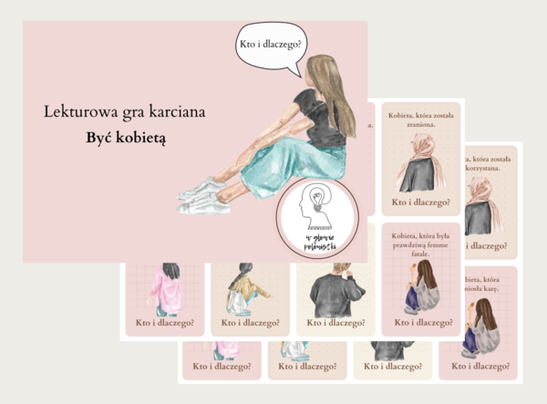 Lekturowa gra karciana - Być kobietą