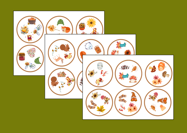 JESIENNE DOOBLE - jesień – 36 szt.