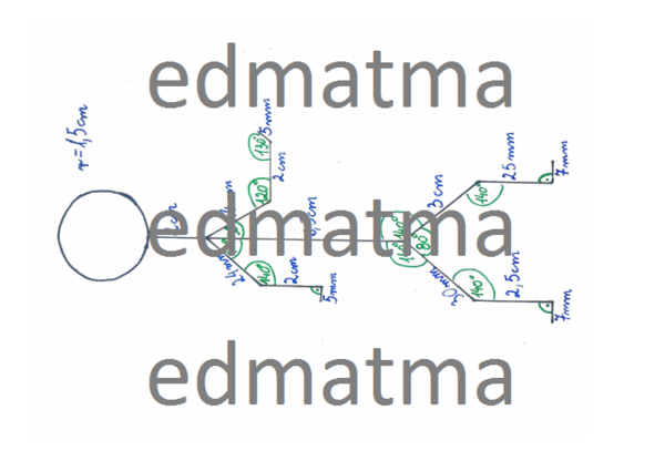 Geometruś - ludzik do przerysowania dla uczniów i uczennic