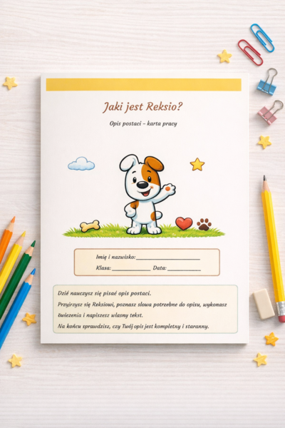 Jaki jest Reksio? [Opis postaci]