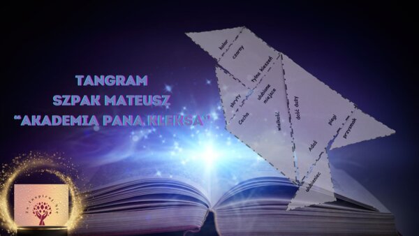 Tangram szpak Mateusz "Akademia Pana Kleksa"