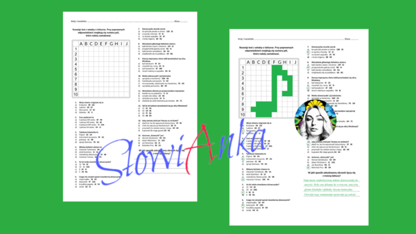 „Katarynka” - kartkówka kodowanka (z rozwiązaniem)