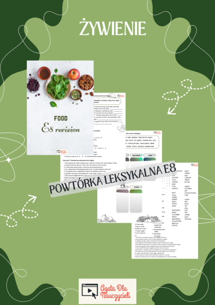 E8 - ŻYWIENIE - powtórka leksykalna