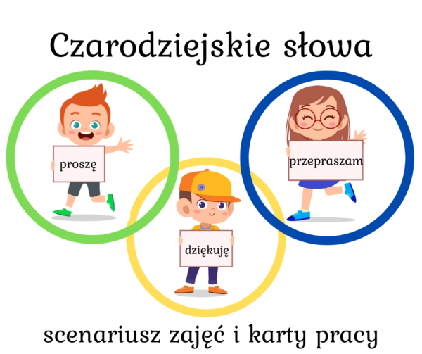 Czarodziejskie słowa Proszę, dziękuję, przepraszam - Dzień Życzliwości