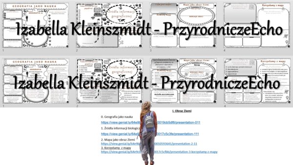 Zestaw sketchnotek i kart pracy w power point oraz prezentacji multimedialnych w genial.ly do działu „OBRAZ ZIEMI”. Oblicza geografii I, poziom podstawowy, dla liceum ogólnokształcącego i technikum. Geografia I