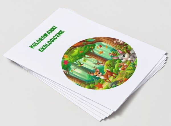 Kolorowanki. Zwierzęta. Rośliny. Ekosystemy.