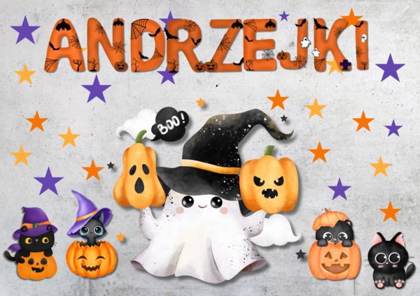 🎃👻 DEKORACJA ANDRZEJKOWA 👻🎃