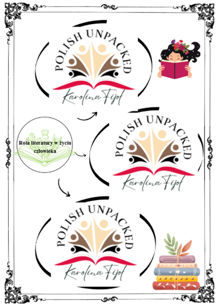 Motyw roli literatury egzamin ósmoklasisty język polski