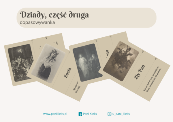 Dziady, cz. II - dopasowywanka