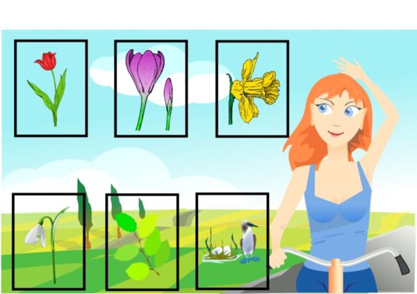 Oznaki wiosny – Gra planszowa