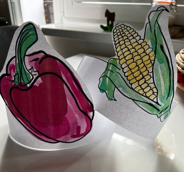 Opaski - Warzywa- „Na straganie” - 15 warzyw