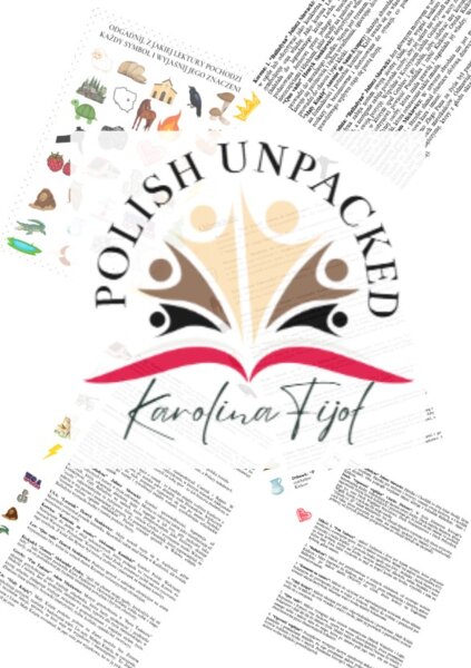 Zestaw ikony (symbole, obrazki) do wszystkich lektur + odpowiedzi egzamin ósmoklasisty język polski