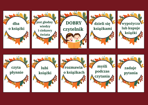 DOBRY CZYTELNIK – biblioteka – gazetka – wersja pionowa