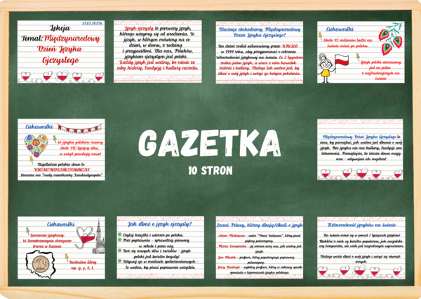 Międzynarodowy Dzień Języka Ojczystego/ 21 lutego - GAZETKA