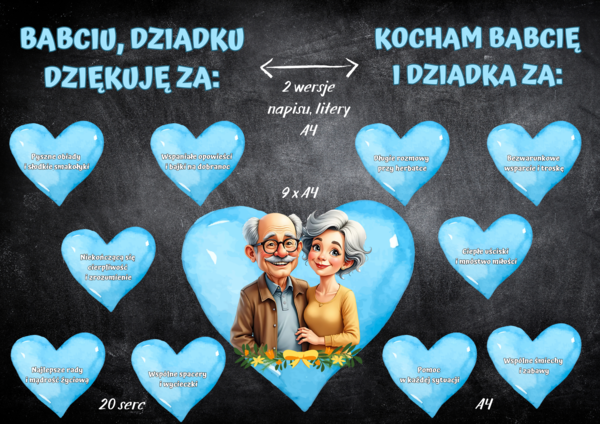 GAZETKA NA DZIEŃ BABCI I DZIADKA