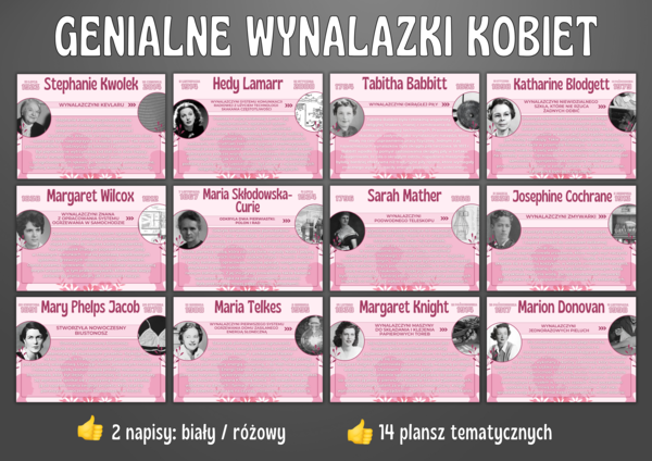 GENIALNE WYNALAZKI KOBIET - Gazetka szkolna