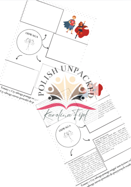 Motyw odwagi + odpowiedzi język polski egzamin ósmoklasisty