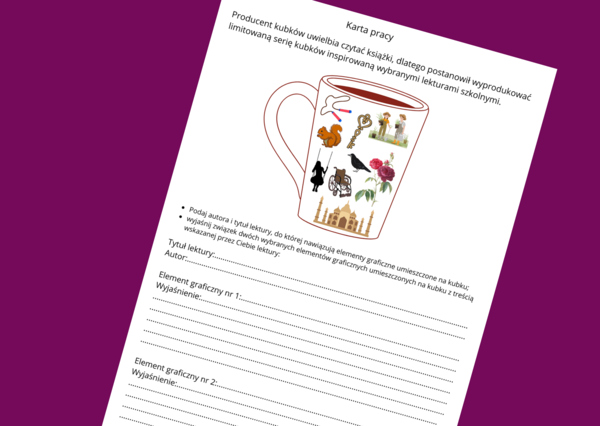 „TAJEMNICZY OGRÓD” – lektury- kl. 4-8 – ikonki – powtórzenie – powtórka – egzamin – karta pracy