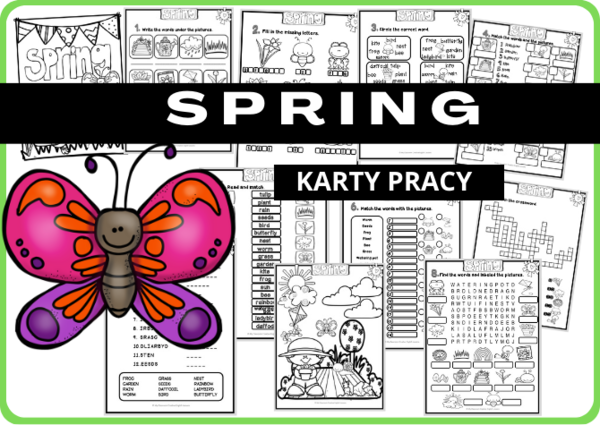 SPRING - WIOSENNE KARTY PRACY