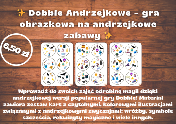 Dobble andrzejkowe