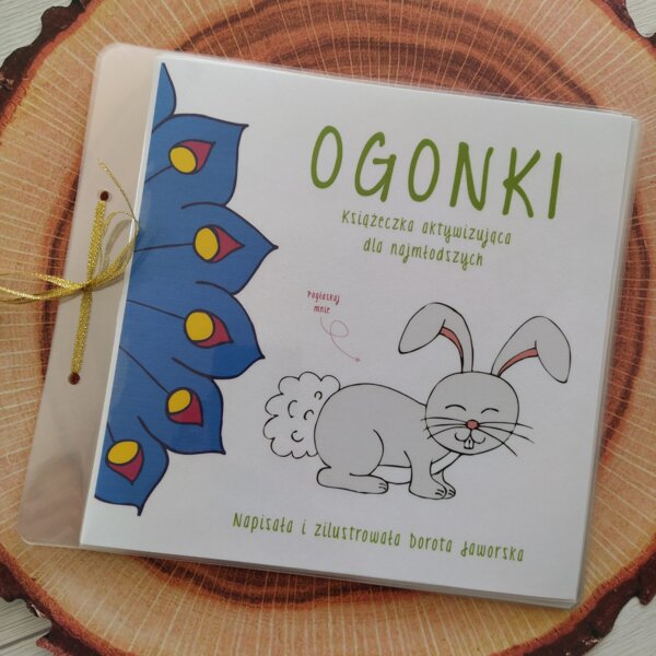 Przedszkole . Ogonki - książeczka aktywizująca dla najmłodszych