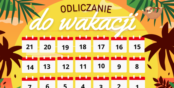 Odliczanie do wakacji, Plakat XXL