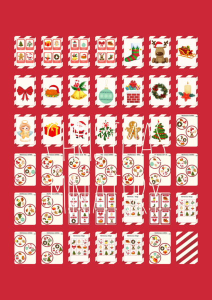 Christmas games - 6 gier opartych na 16 słówkach