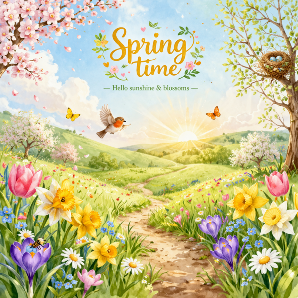 SPRING TIME materiały na zajęcia konwersacyjne dla klasy 5-6