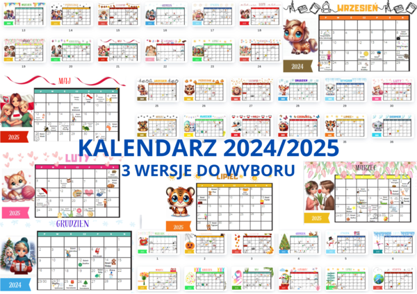 Kalendarz 2024/2025