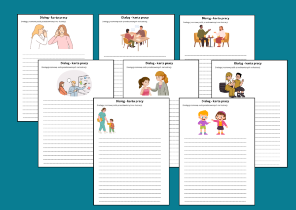 DIALOG - karta pracy - ćwiczenia redakcyjne