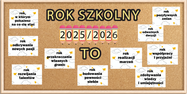 Gazetka na początek roku szkolnego