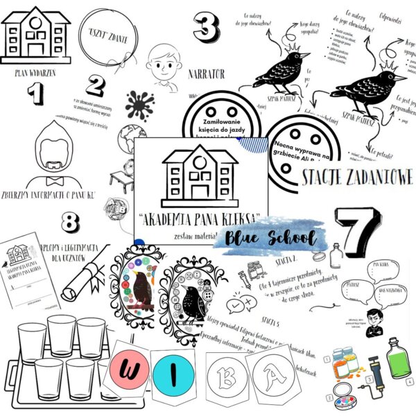 Akademia Pana Kleksa - zestaw