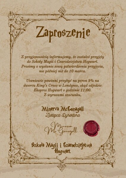 Harry Potter - kreatywna praca z lekturą  "Harry Potter i Kamień filozoficzny"