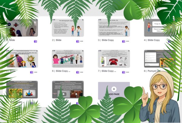 Prezentacja multimedialna w genial.ly „Czym jest przemoc?" Edukacja zdrowotna. Klasa 5. Dział „Moje zdrowie psychiczne".