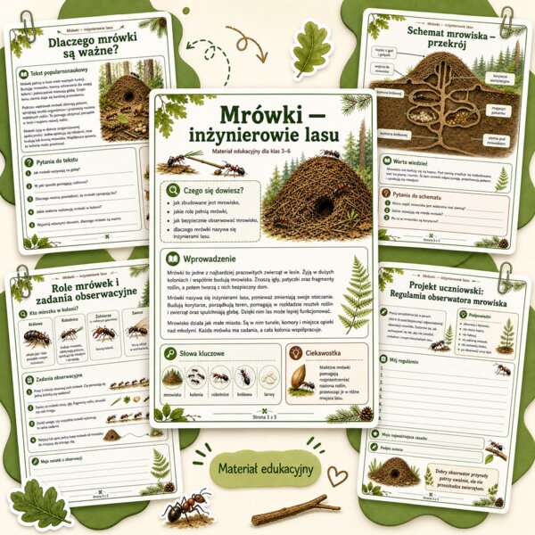 Mrówki - inżynierowie lasu