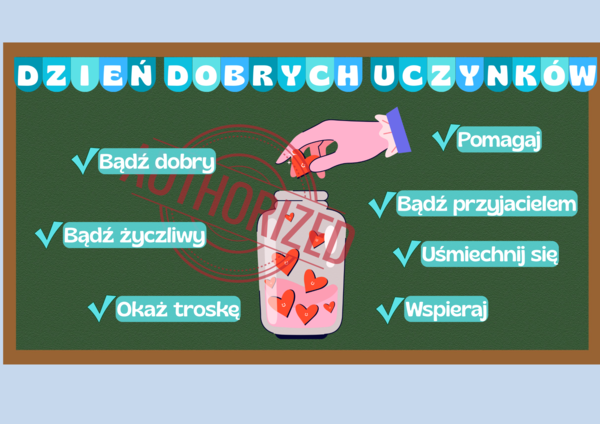 Dzień Dobrych Uczynków - Girlanda i dekoracja