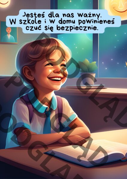 Zestaw na gazetkę szkolną Standardy Ochrony Małoletnich Standardy Ochrony Dzieci