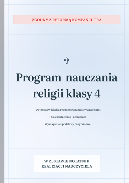 Program nauczania Religii kl. 4