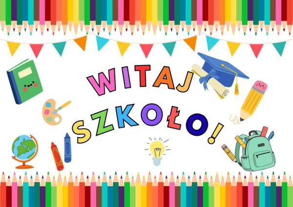 Gazetka na rozpoczęcie roku szkolnego