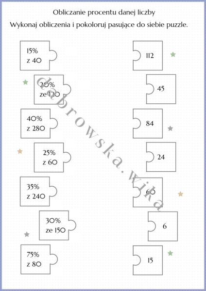 Obliczanie procentu danej liczby
