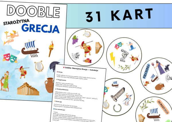 Dooble Historia: Starożytna Grecja – Nauka przez Zabawę
