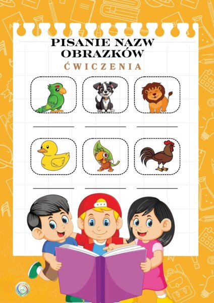 PISANIE NAZW OBRAZKÓW