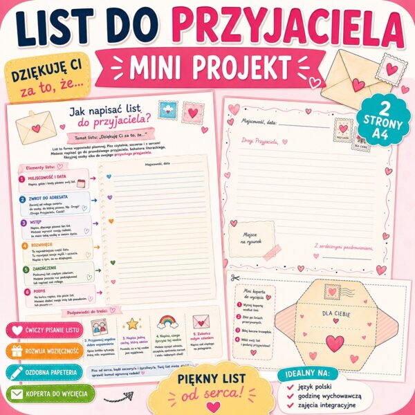 List do przyjaciela