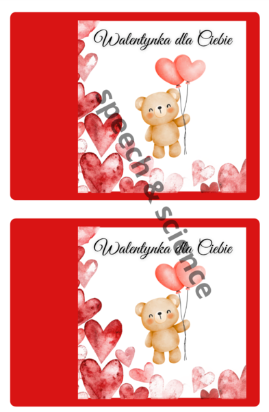 Karteczki upominkowi-walentynkowe | ŻŁOBEK PRZEDSZKOLE SZKOŁA