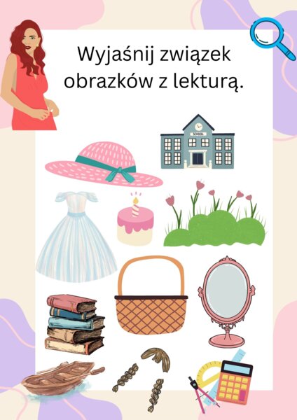 Stacje zadaniowe z kodami QR - Ania z Zielonego Wzgórza