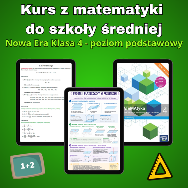 Kurs online z matematyki - 4LO P