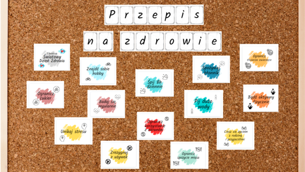 Gazetka szkolna z okazji Międzynarodowego Dnia Zdrowia/Gazetka szkolna na temat profilaktyki zdrowia