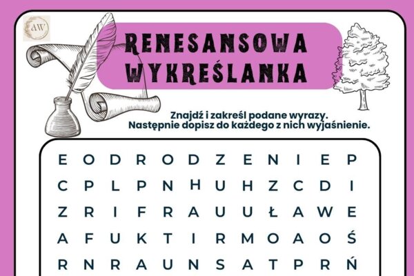 Renesansowa wykreślanka